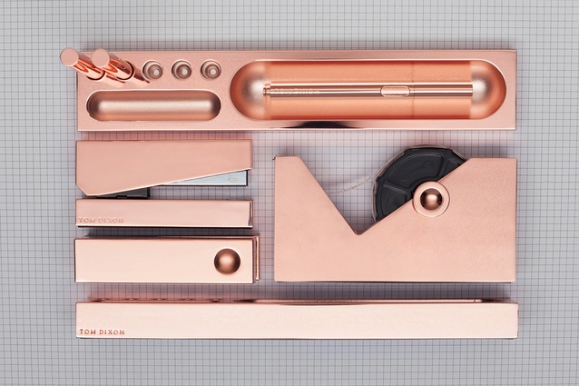 Tom Dixon copper stationery |
<a
href="http://store.simonjamesdesign.com/collections/eclectic-by-tom-dixon
" target="_blank"><u> $135 from Simon James Concept Store </u></a>
and
<a
href="
http://ecc.co.nz/" target="_blank"><u> from ECC</u></a>
