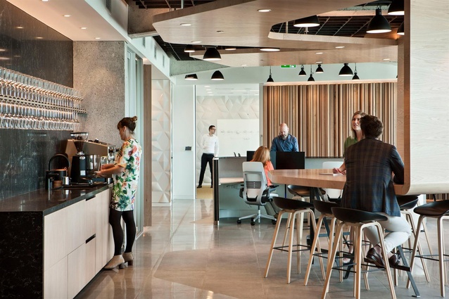 Finalist: Workplace up to 1,000m<sup>2</sup> – Unispace Auckland Studio by Unispace.
