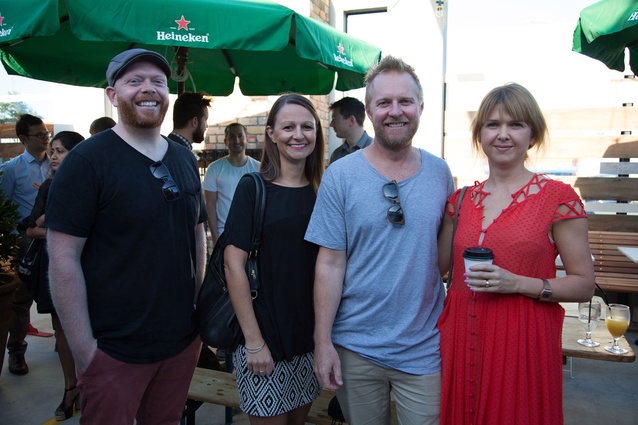 The Switch team: Bevan Tonks, Kylee Trebilco, Chris Jones and Jo Bell.