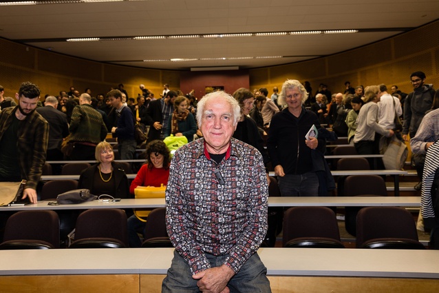 Fast Forward lecture: Roger Walker speaks on affordable architecture. Held Wednesday 21 September at The University of Auckland Engineering Lecture Theatre.