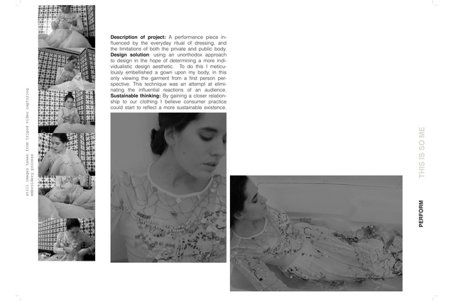 Assessment board – Fashion & Textile Second Prize: Briedi McCrostie.