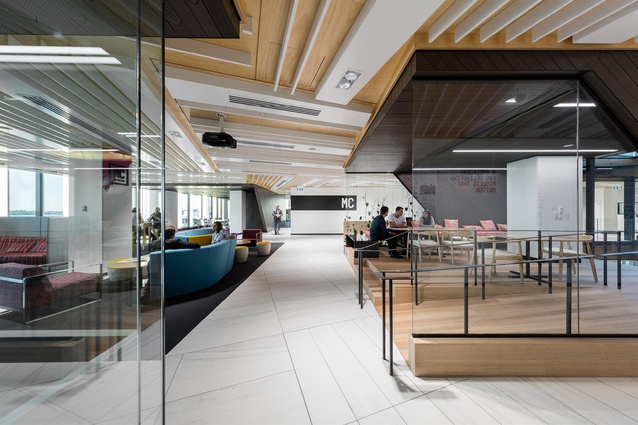 Finalist: Workplace over 1,000m<sup>2</sup> – Meredith Connell (Auckland) by Warren and Mahoney.