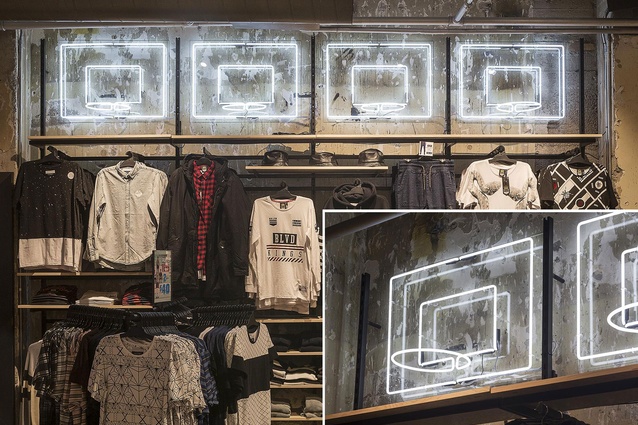 Finalist: Retail – Hallensteins Queen Street (Auckland) store by Studio Gascoigne.