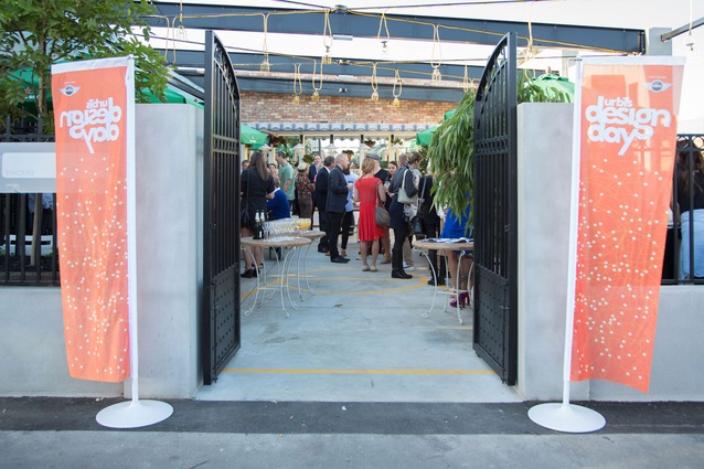 The launch event for Urbis Designday 2013, at Citizen Park in Kingsland, Auckland.