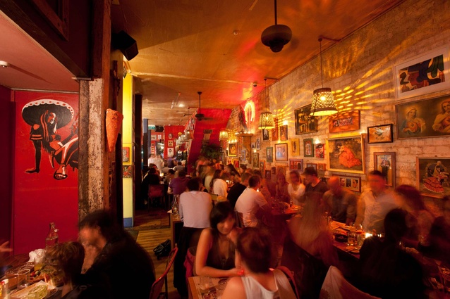 Mexico Restaurant by Cheshire Architects, Brendan Ryan and Nick McCaw in association.