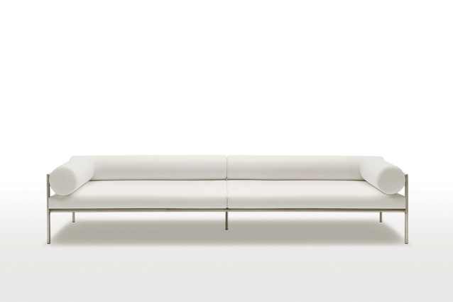Agra sofa by Lopez Quincoces I $9,800 from
<a
href="http://www.studioitalia.co.nz/products/LivingDivani-agra-sofa" target="_blank"><u>studioitalia.co.nz</u></a>
