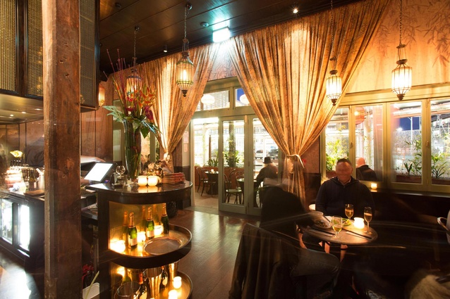 Xuxu: Delicate detailing, dark timbers and moody lighting create the mood in this intimate bar.
Interiors by: Cheshire Architects. Commerce and Galway Streets; britomart.org/xuxu. Open Mon – Sun, 3pm – late.