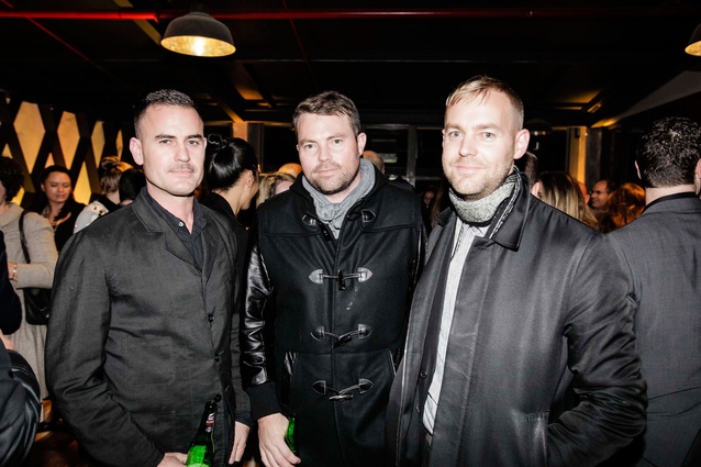 Jason Dempsey from FlatHead Design, Josh Moore from Y&R and Nat Cheshire of Cheshire Architects.