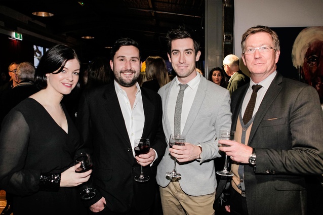 Stephenson & Turner's Matt Kinsey with partner, Andy Florkowski of RCG, Tim Hooson of Jasmax.