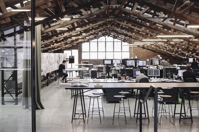 Interior Architecture category finalist: Faraday Street Studio, Auckland by Fearon Hay Architects.